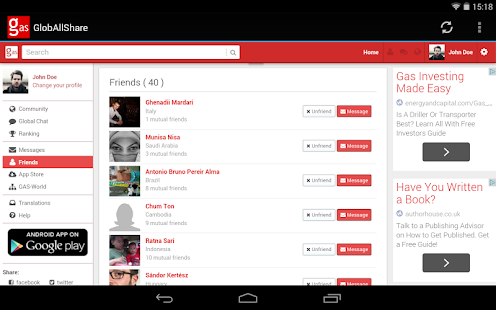 Globallshare (Official) - screenshot thumbnail