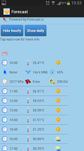 BlueSkies Weather Forecast Screenshots 2