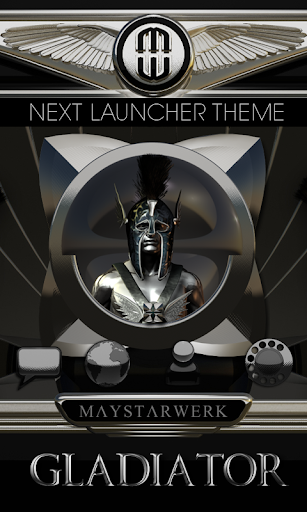 Next Launcher Theme Gladiator