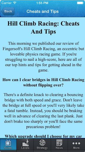 【免費書籍App】Guide for Hill Climb Racing-APP點子