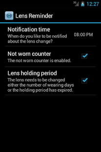 Lens Reminder - screenshot thumbnail