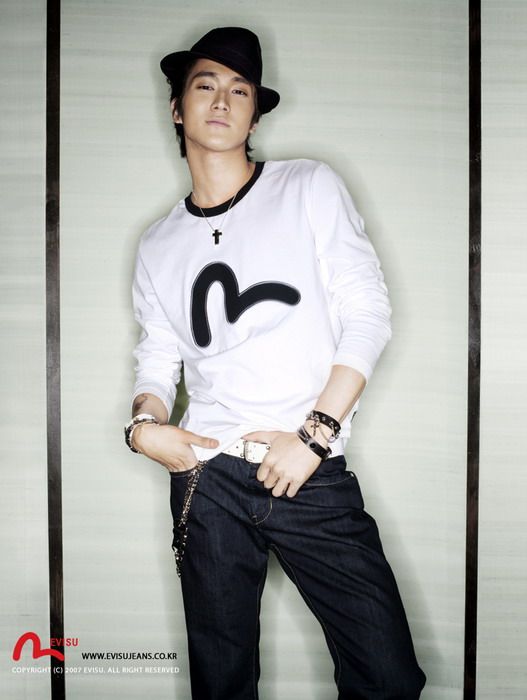 Choi Si Won 최시원 EVISU Jeans Fashion Photoshoot  Men Fashion 
