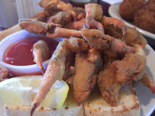Fried Crab Claws at Spahr's