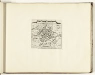 Plattegrond van Canterbury, 1726