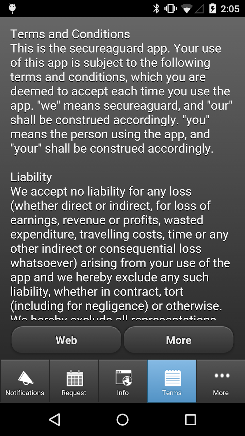 secureaguard Screen 3