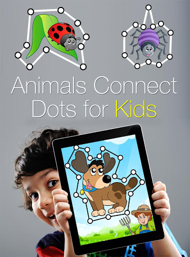 Animals Connect Dots for Kids