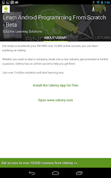 Learn Android Programming tuts poster 18