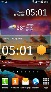 Weather ACE Clock Widget Pack(圖5)-速報App