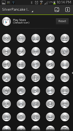 ICON SET SilverPancake