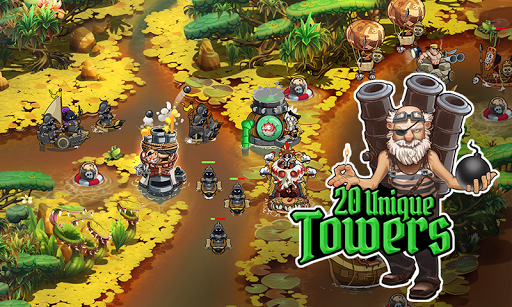 Игра Pirate Legends TD для планшетов на Android