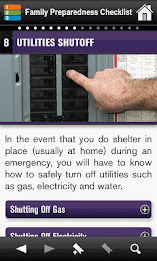 Family Preparedness Checklist poster 2
