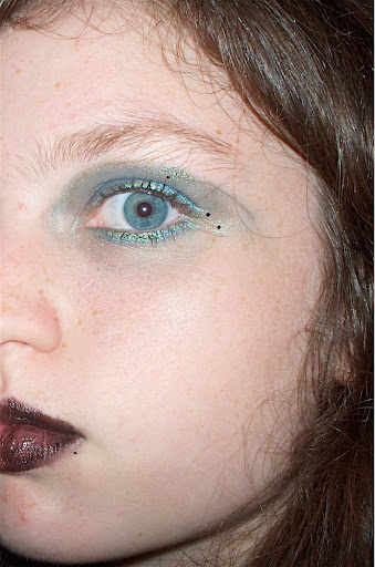 Blue Eye Makeup Look. I have lighter lue eyes and