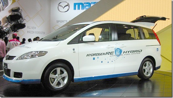 [Imagem] Mazda Premacy: o primeiro carro a hidrogênio do mundo