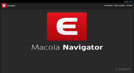 Exact Macola Mobile Navigator