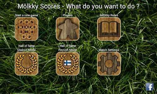Android application Molkky Scores screenshort