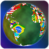 World Flag Globe LiveWallpaper