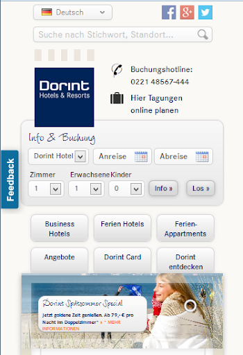 Dorint Booking App V2