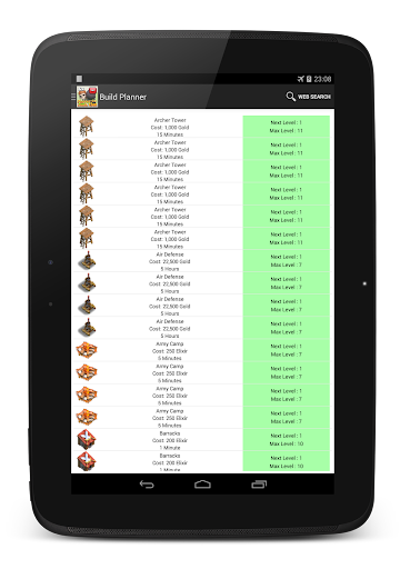 Planner for Clash of Clans  screenshots 12
