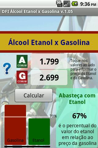 DFI Alcool Etanol ou Gasolina