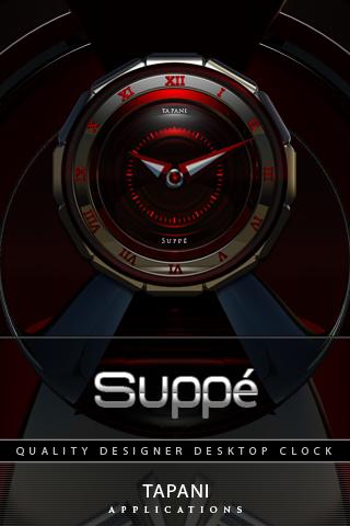 SUPPE Alarm Clock Widget