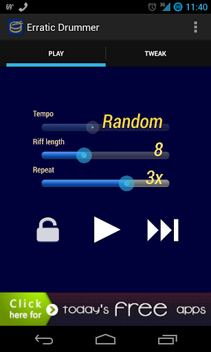 【免費音樂App】Erratic Drummer-APP點子