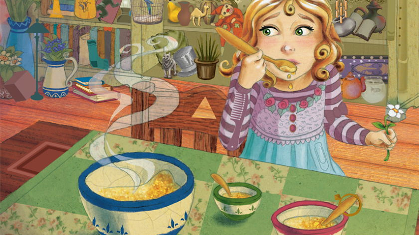 Hidden Object Game: Goldilocks Screen 3