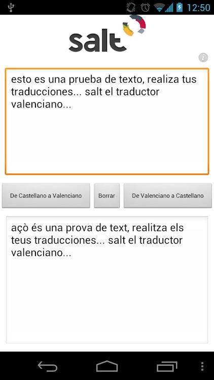 Salt Traductor Valenciano Android Apps Appagg