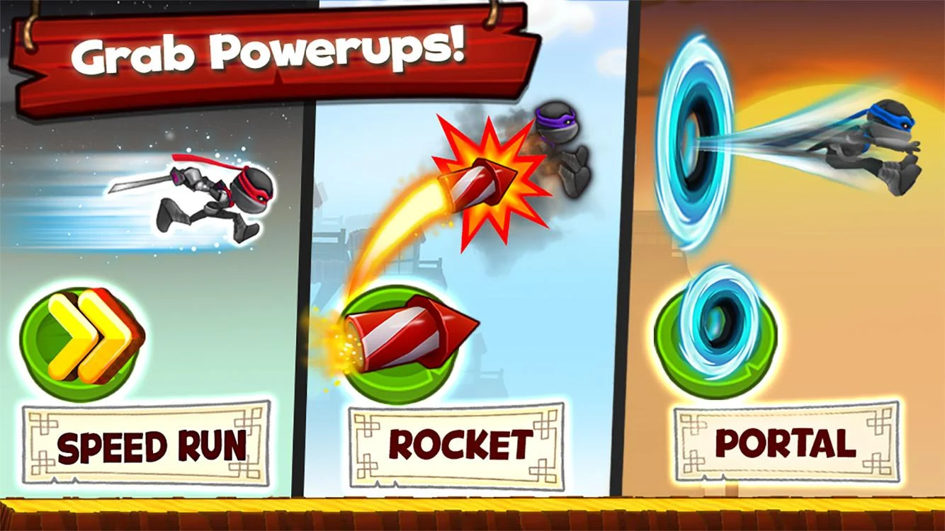   NinJump Dash: Multiplayer Race: captura de tela 