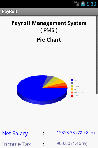 PayRoll Screen 1