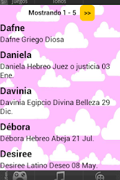 Nombres de bebe poster 10