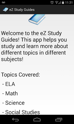 eZ Study Guides