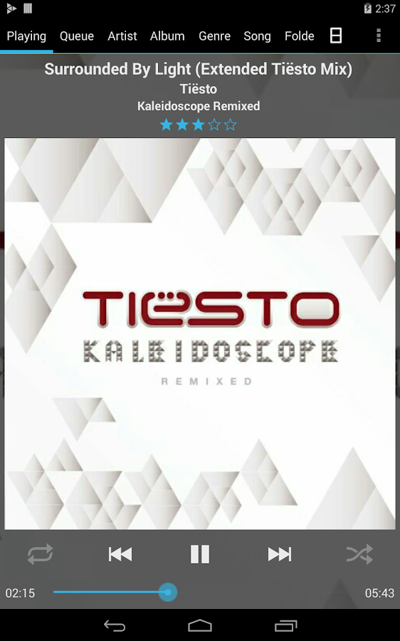 GoneMAD Music Player (Trial) - screenshot