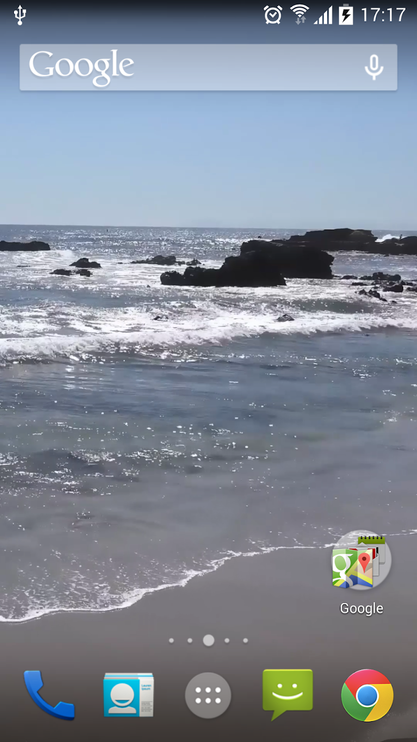 Beach Real Live Wallpaper Screen 1