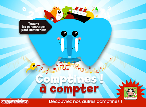 Android application Comptines ! À compter ! screenshort