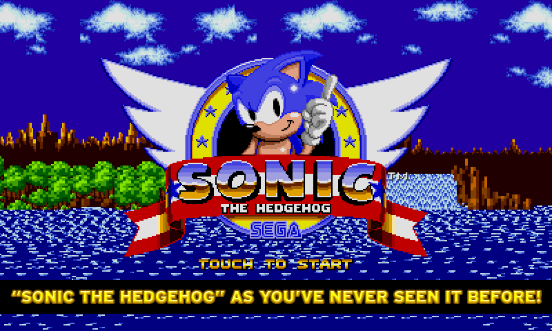 Sonic The Hedgehog Screen 1