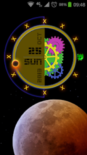 免費下載個人化APP|Glowing Gear Clock - UCCW app開箱文|APP開箱王