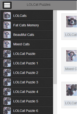 LOL Cats Puzzles Games