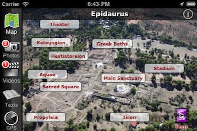 EasyGuideApp Epidaurus by APT Information Systems poster 1