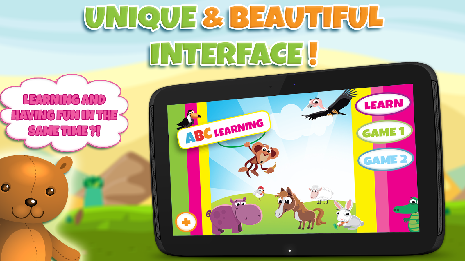    Learn alphabet & learn letters- screenshot  