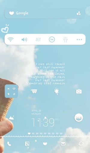 dear my cloud dodol theme