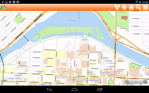 Calgary Offline mappa Map Screenshots 7
