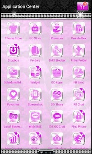 Luxury Theme Purple Tiger SMS★ Screenshots 3