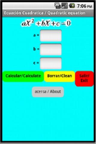 quadratic equation