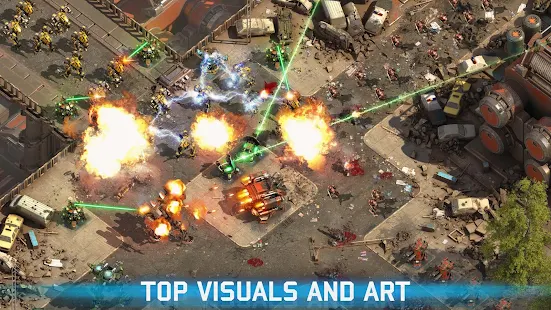 Epic War TD 2 - tela de miniaturas