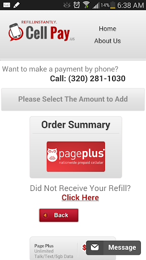 Page plus payment refill topup