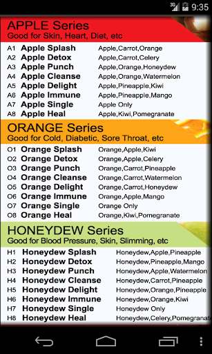 Juice Xpress-Juice Bars Menu