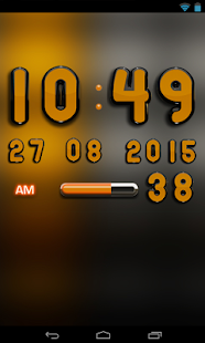 How to mod Digi Clock Black Orange widget 2.61 mod apk for android