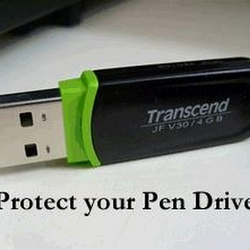 Protect your PEN/USB Drive from Virus