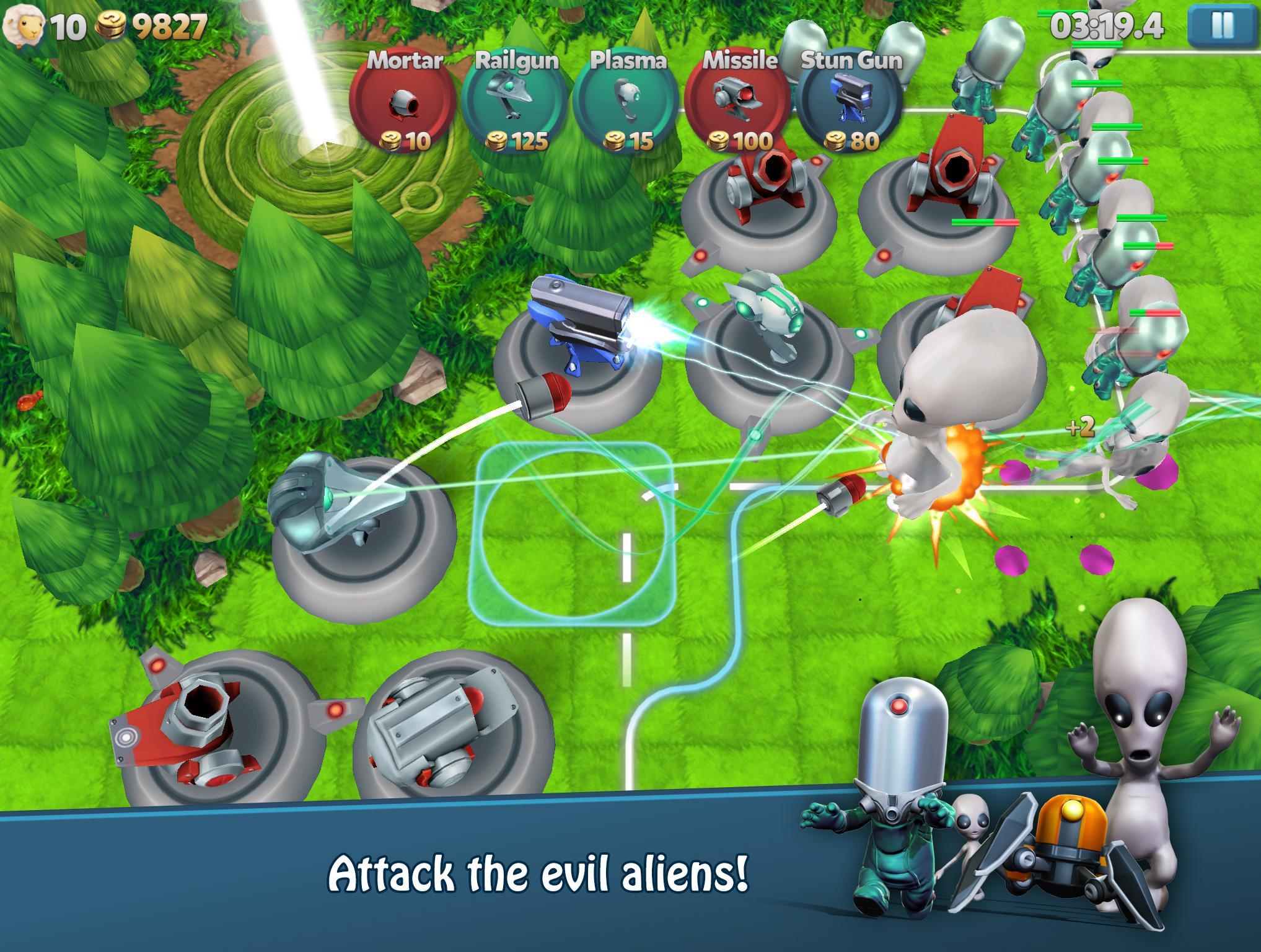 Android application Tower Madness 2: 3D Tower Defense TD Strategy Game screenshort