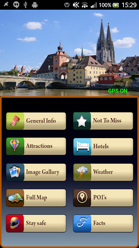 Regensburg Offline Map Guide